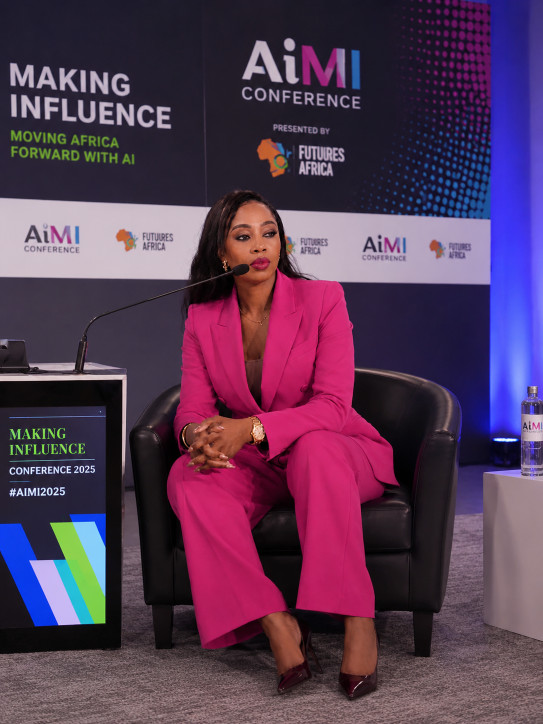 Rachel Oke at AiMI Conference 2025 — Making Influence, Moving Africa Forward with AI